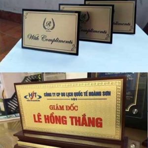 Biển chức danh 6