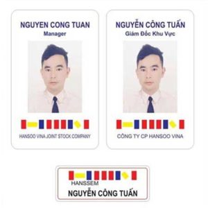 Thẻ nhựa nhân viên PCV-3