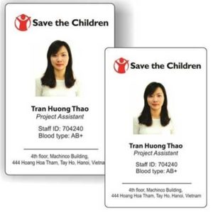 Thẻ nhựa nhân viên PVC-5